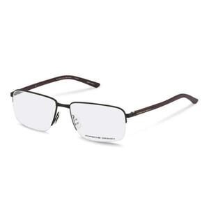NWT PORSCHE DESIGN P8316 A Black Eyeglasses